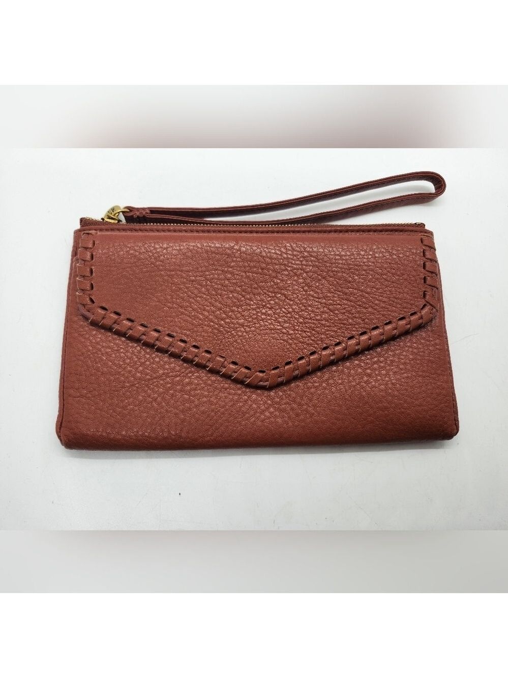 Hobo Pocket Leather Wristlet Wallet Clutch, Wrist Strap, Cash, Cards, NWOT